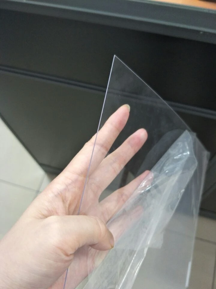 Clear Transparent PET Plastic Sheet For Face Mask Shield