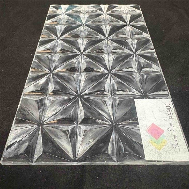Embossed PS Plastic Sheet For Shower Door manufacturers